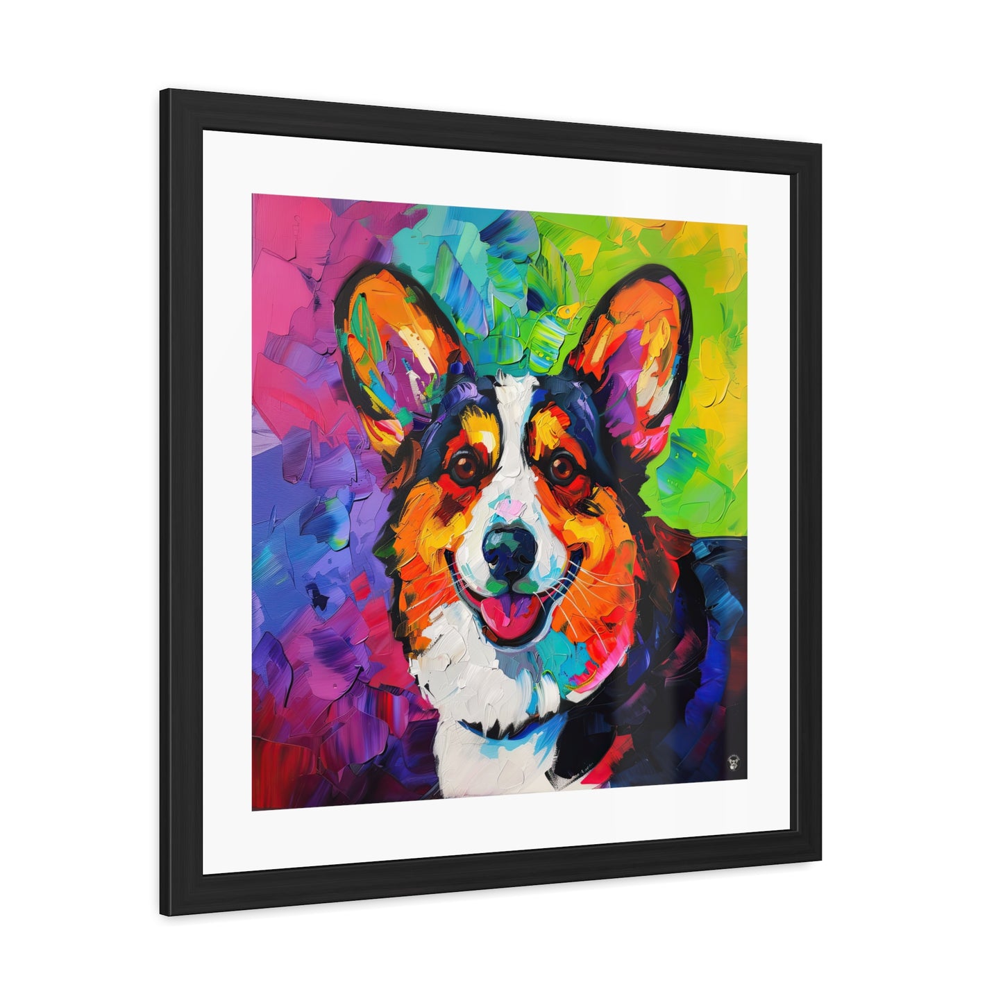 Colorful Cardigan - Framed Print