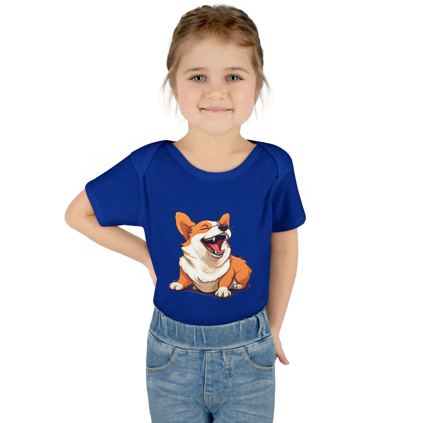 Comical Corgi Infant Bodysuit