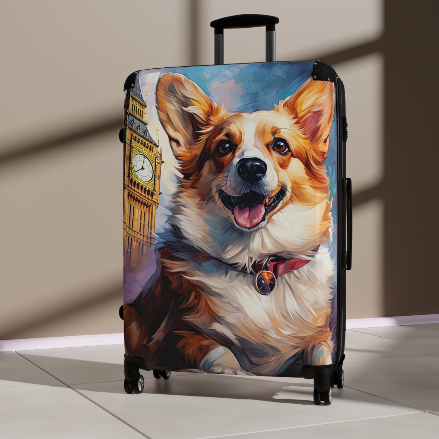 Corgi and Ben - Suitcase