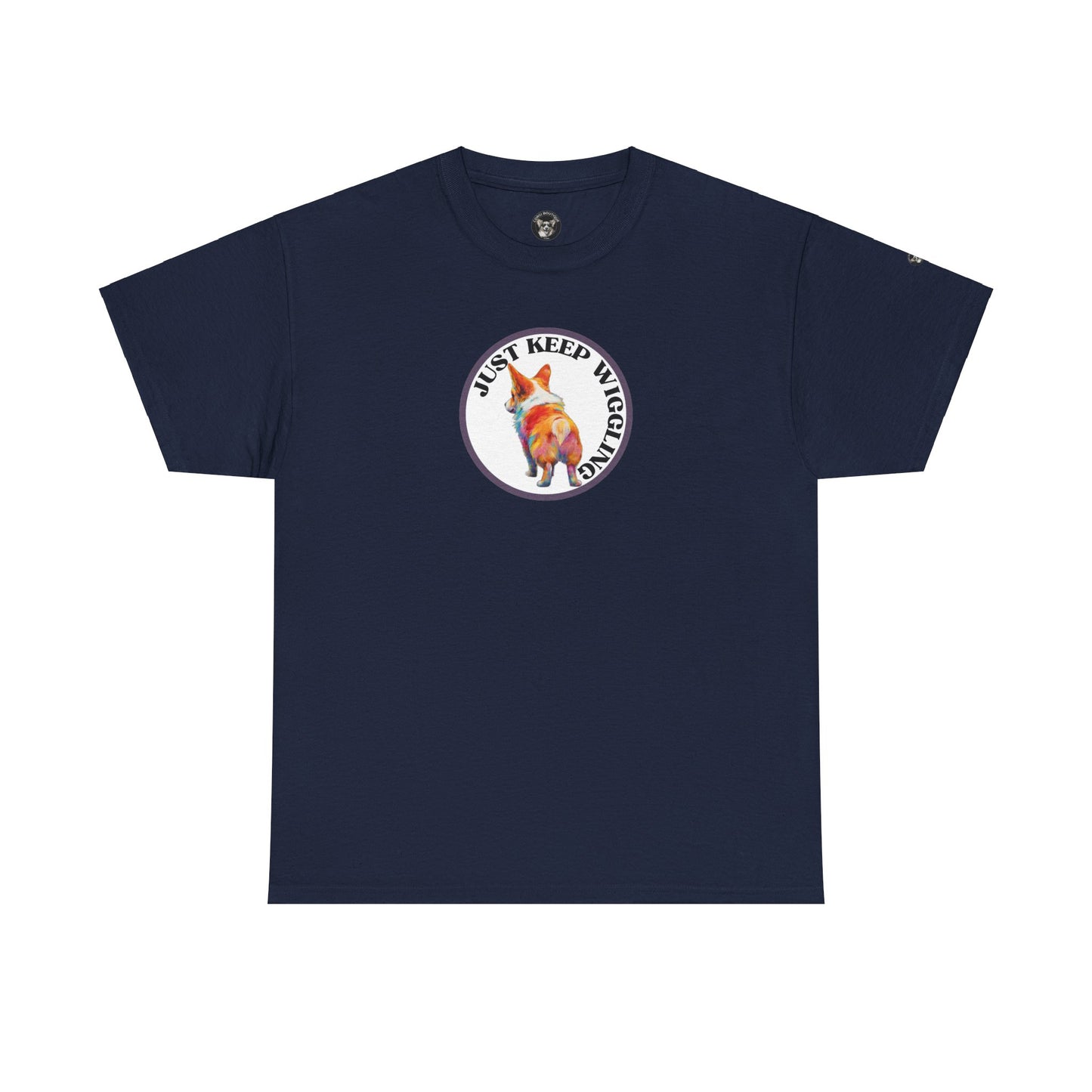 Just Keep Wiggling - Unisex Heavy Cotton Tee