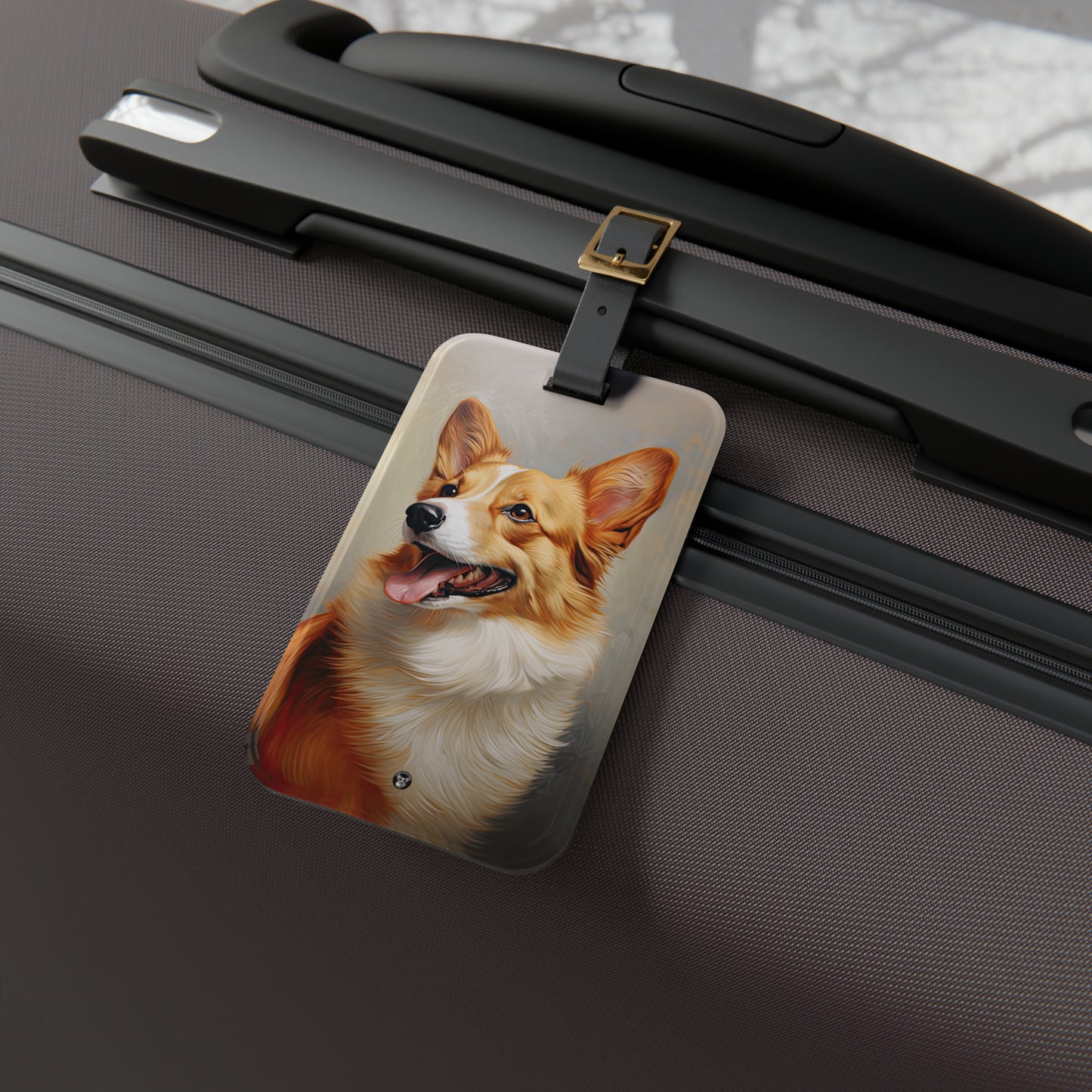 Pembroke Portrait - Luggage Tag