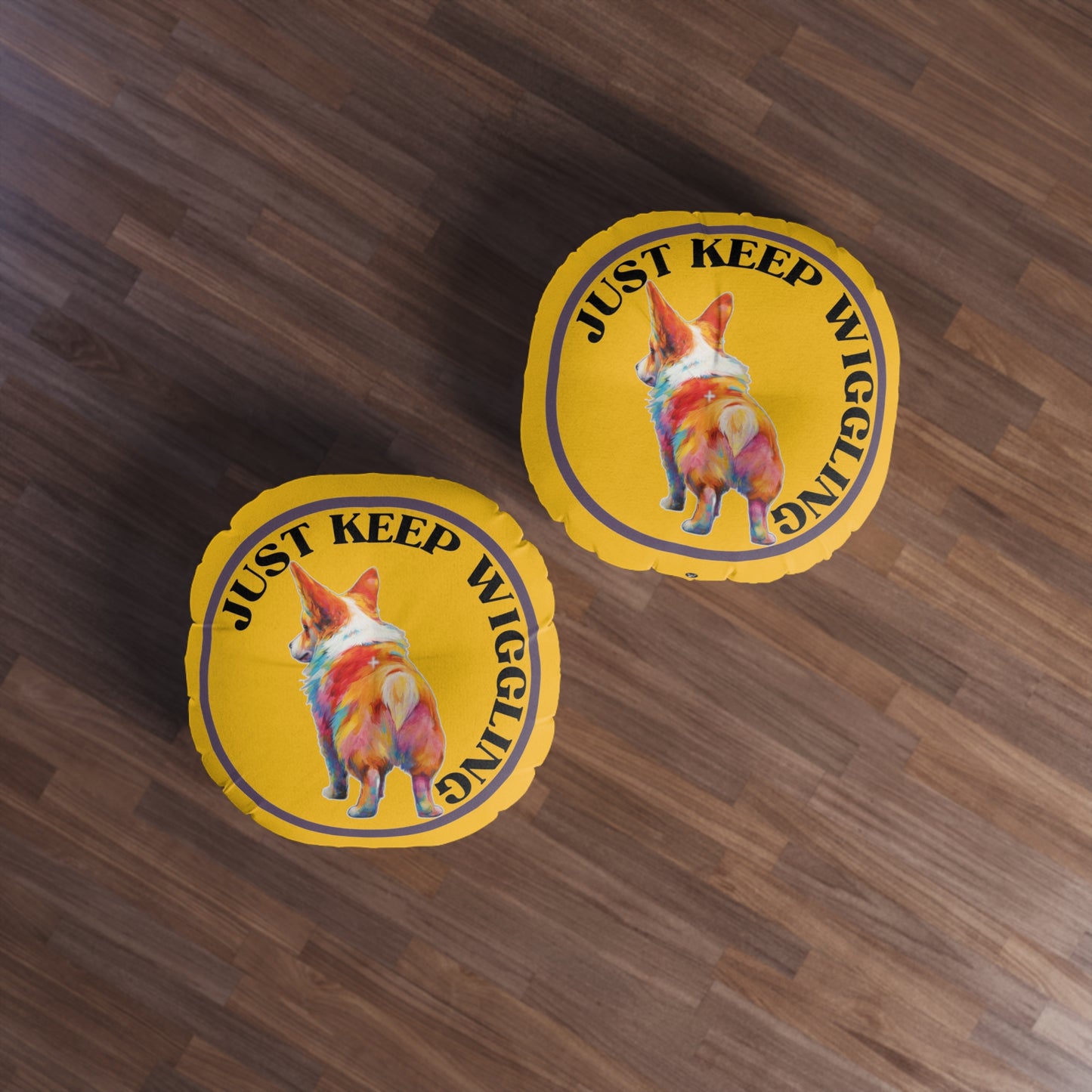 Just Keep Wiggling - Floor Pillow