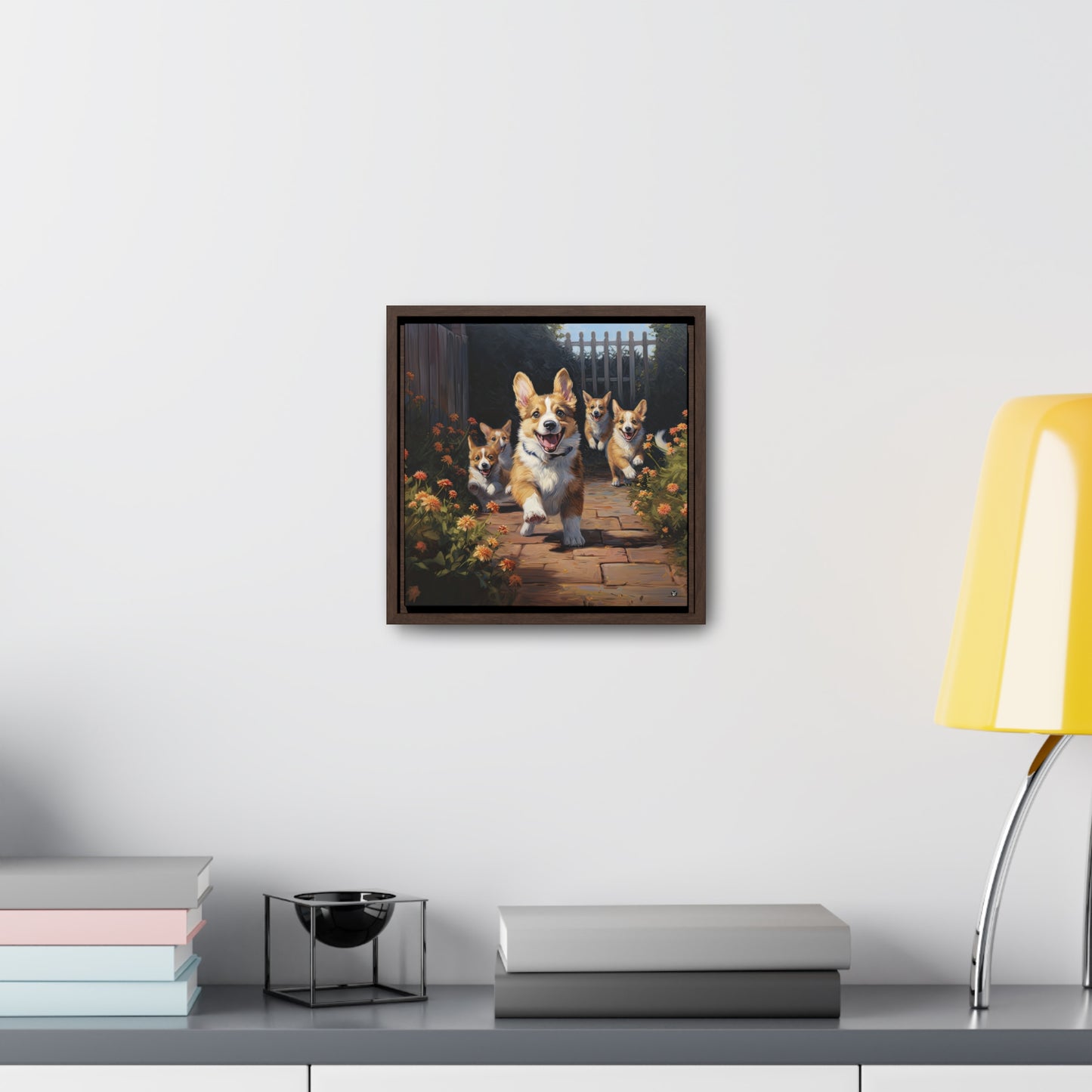 Welcome Home - Framed on Canvas