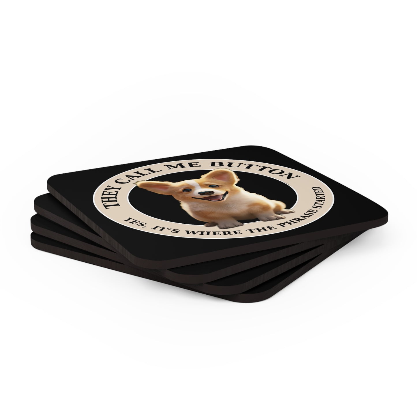 Cute as a Button - Coasters