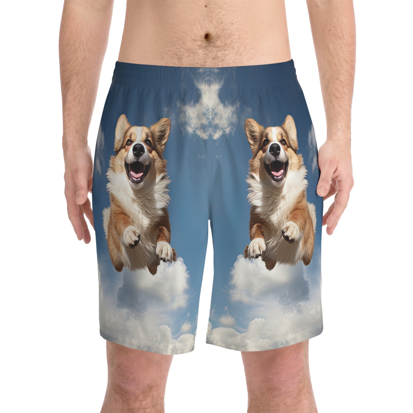 Super Corgi Board Shorts
