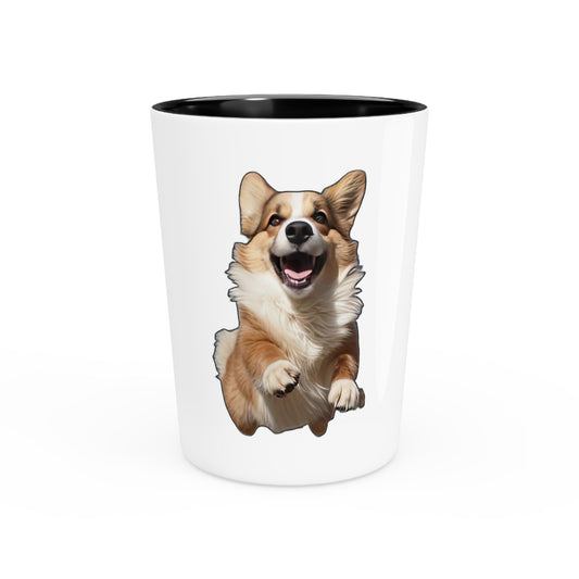 Flying Corgi - Espresso/Shot Glass