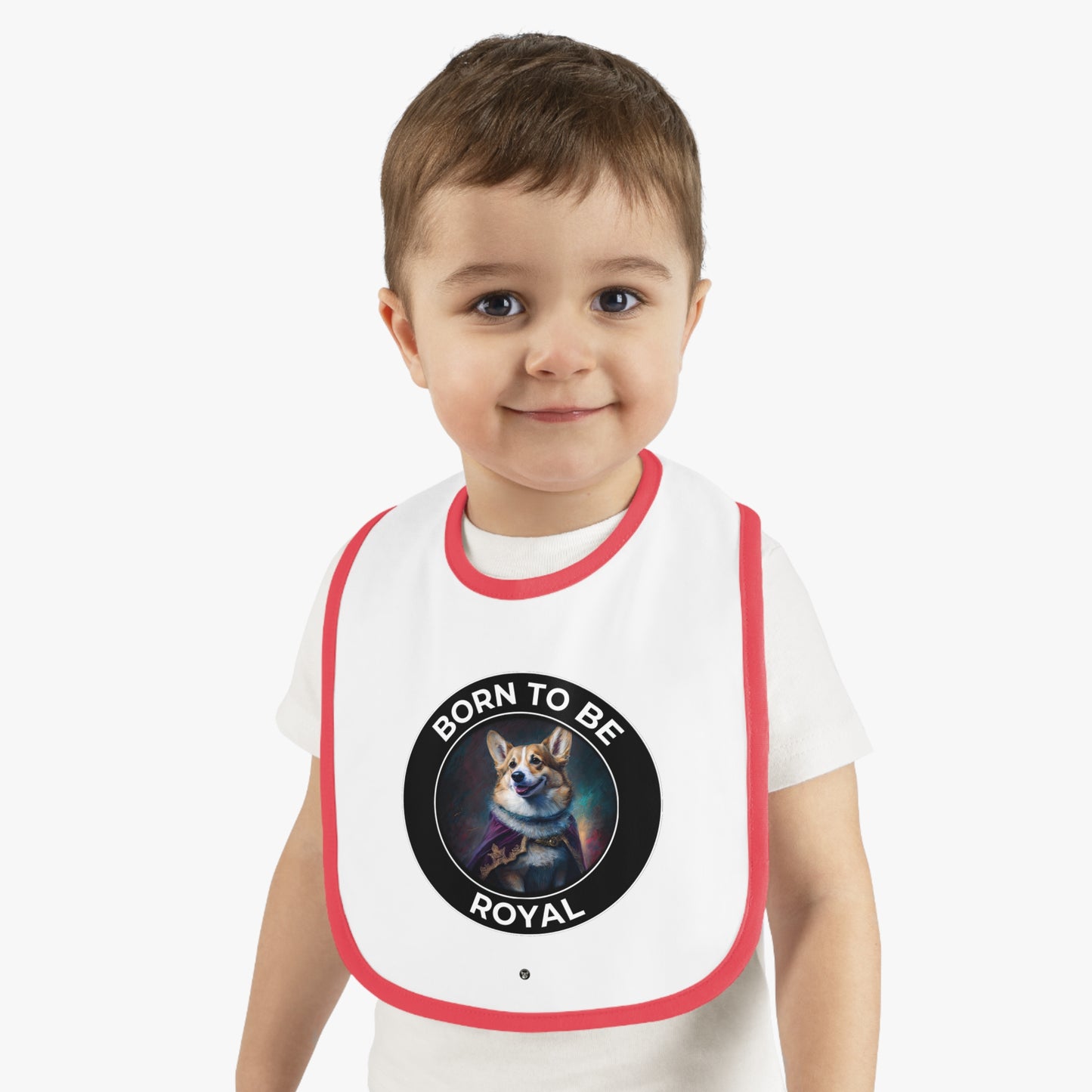 Born To Be Royal - Baby Bib