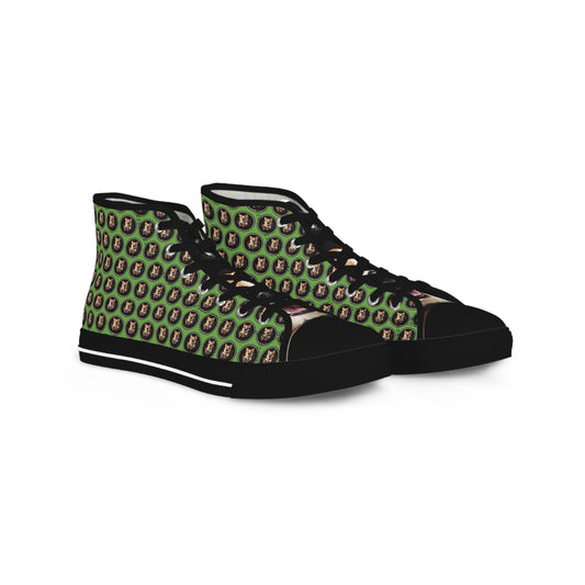 The Greeter Mosaic - Men's High Top Sneakers
