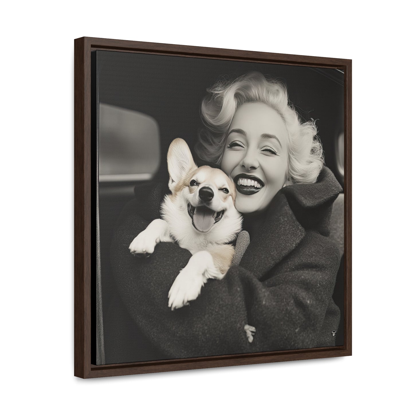 Marilyn's Bestie - Framed on Canvas