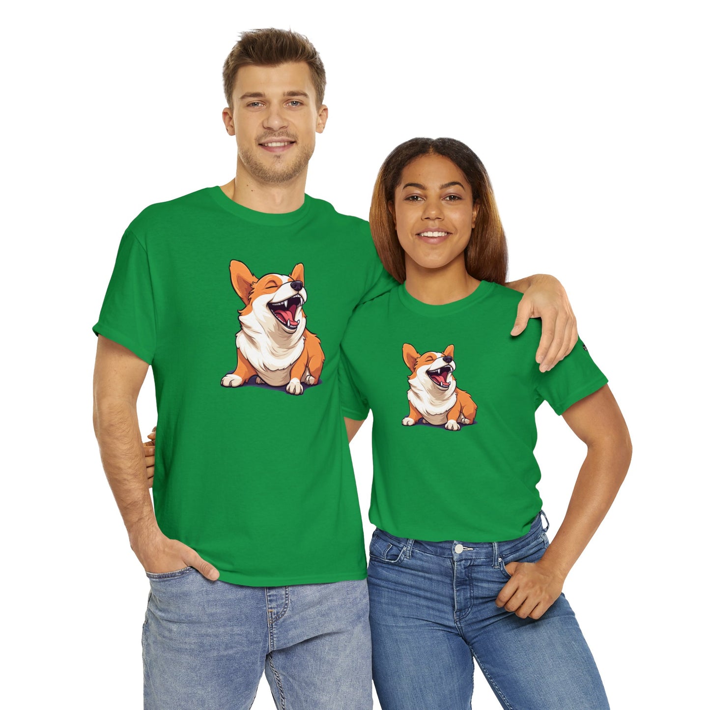 Comical Corgi - Unisex Heavy Cotton Tee