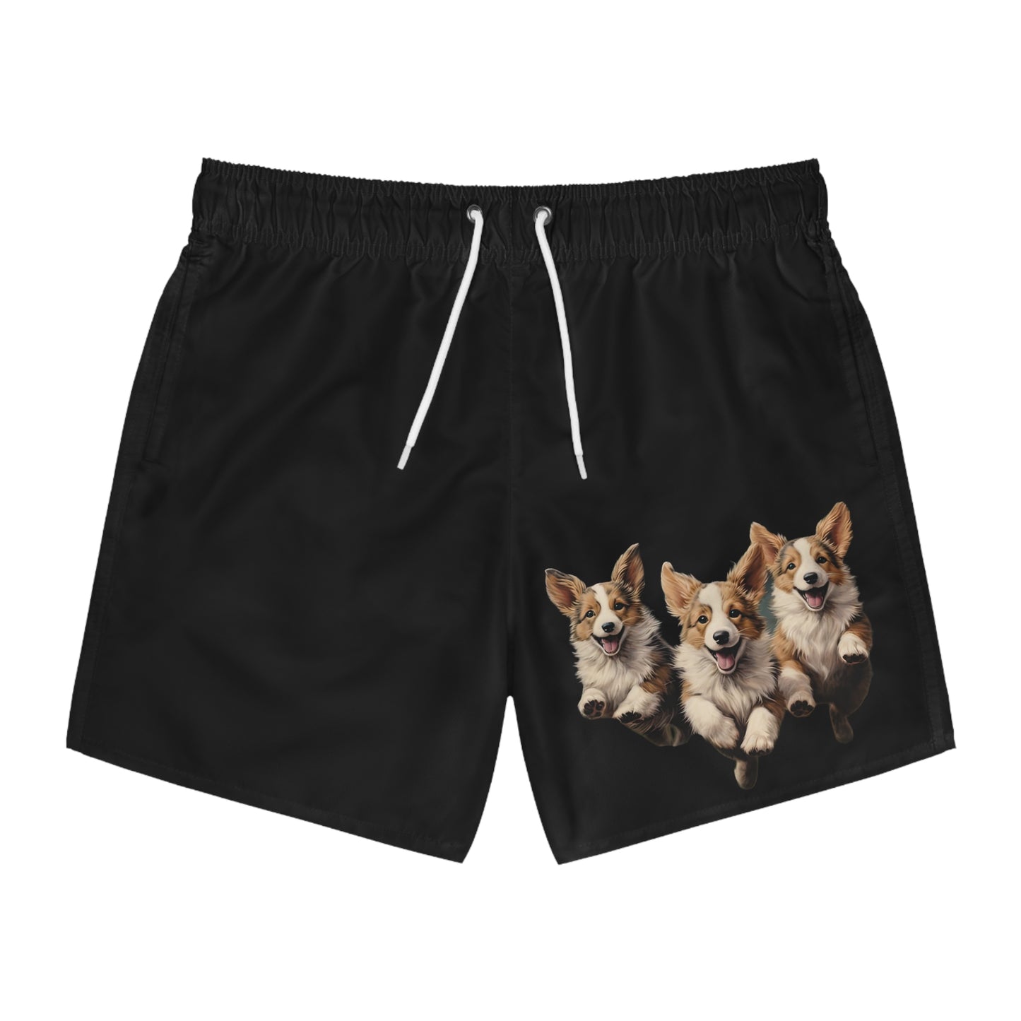 Corgi Enthusiasm - Swim Trunks