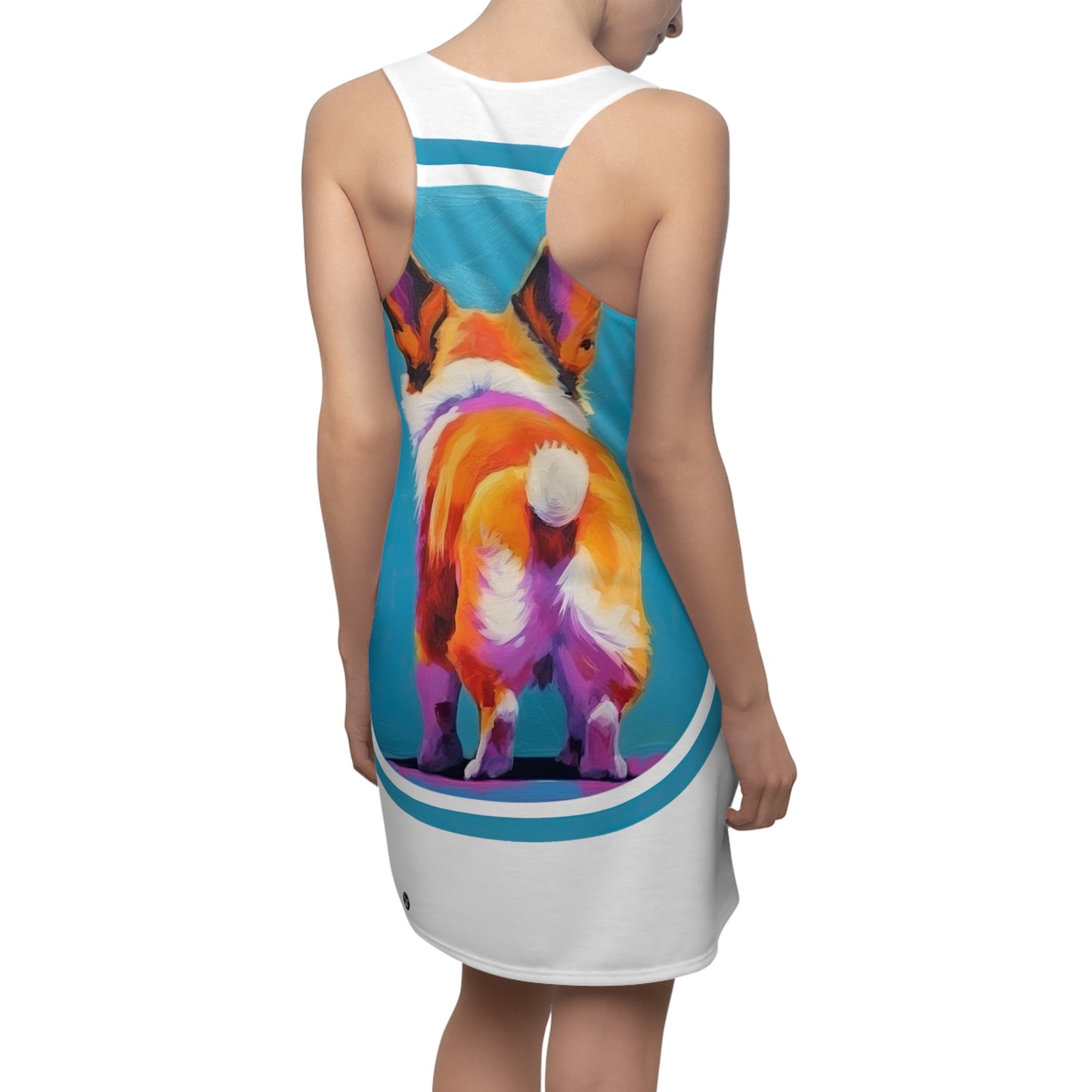 Corgi Butt Racerback