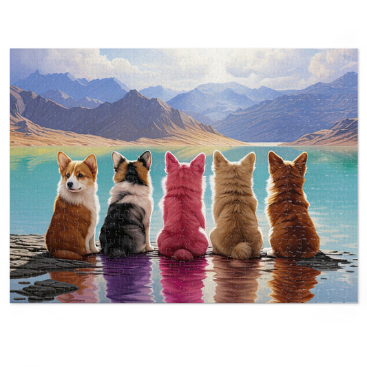 Corgi Lake - Jigsaw Puzzle