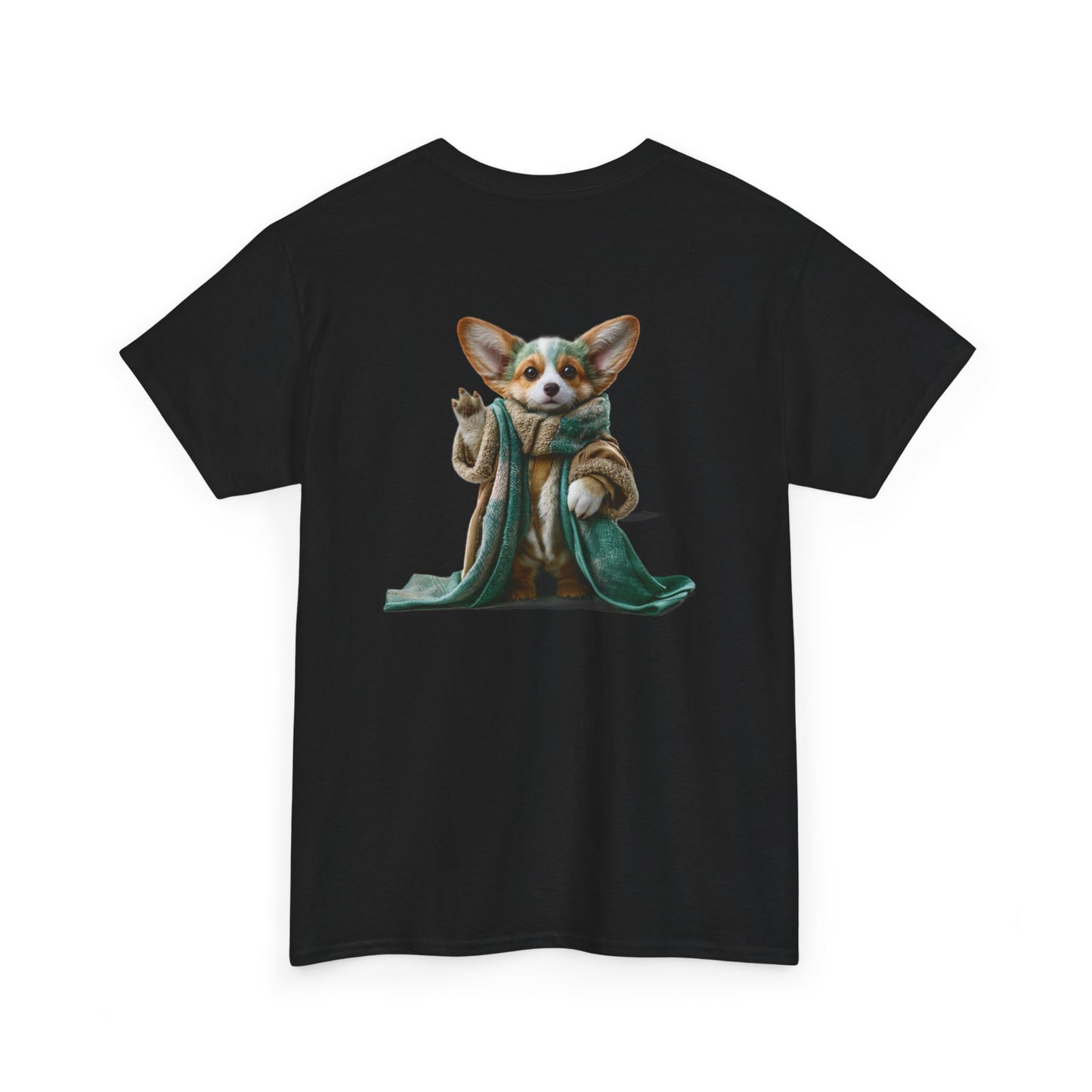 May the Corgi Be With You Graphic Tee - Your Favorite Baby Corgi Warrior In Training
