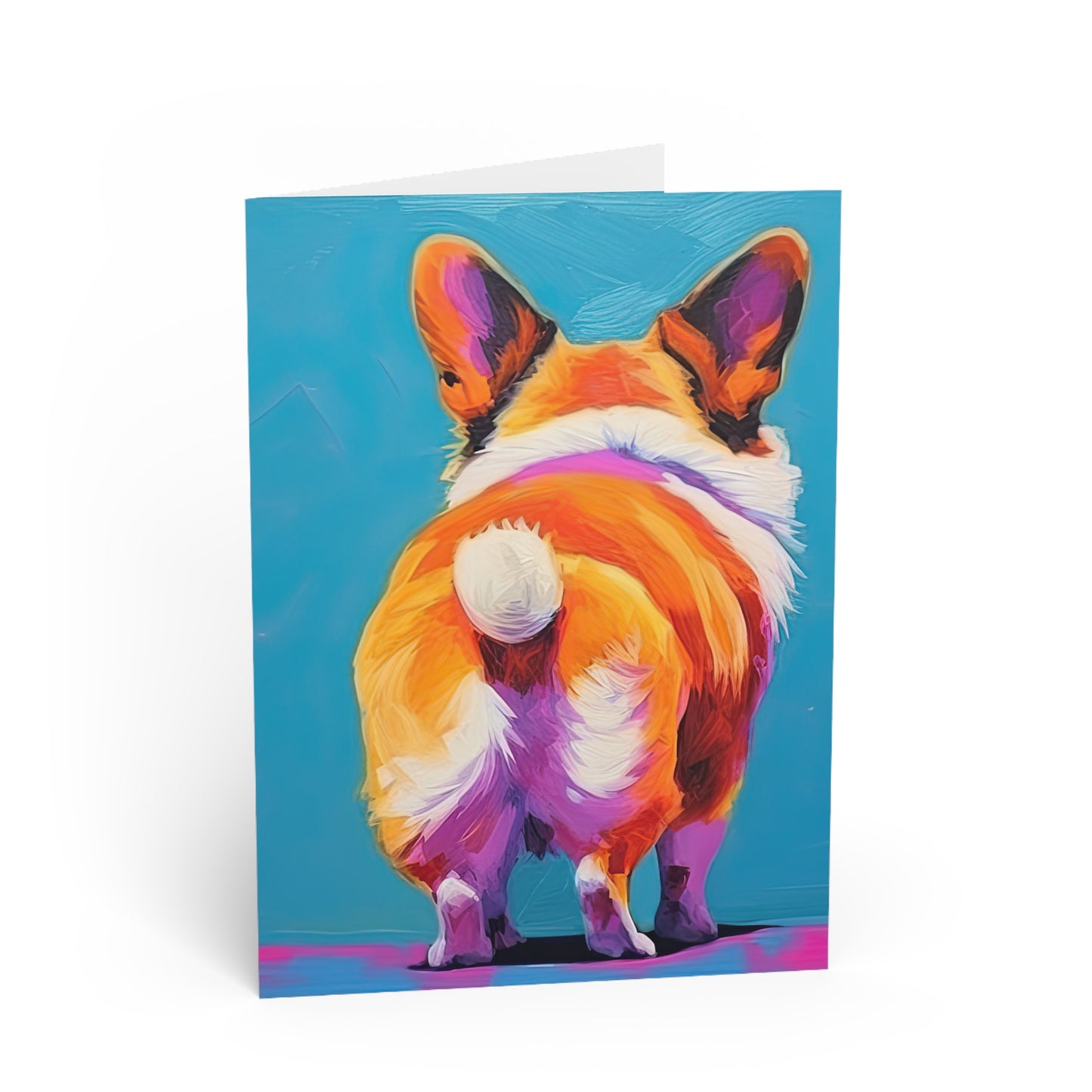 Corgi Butt - Greeting Card