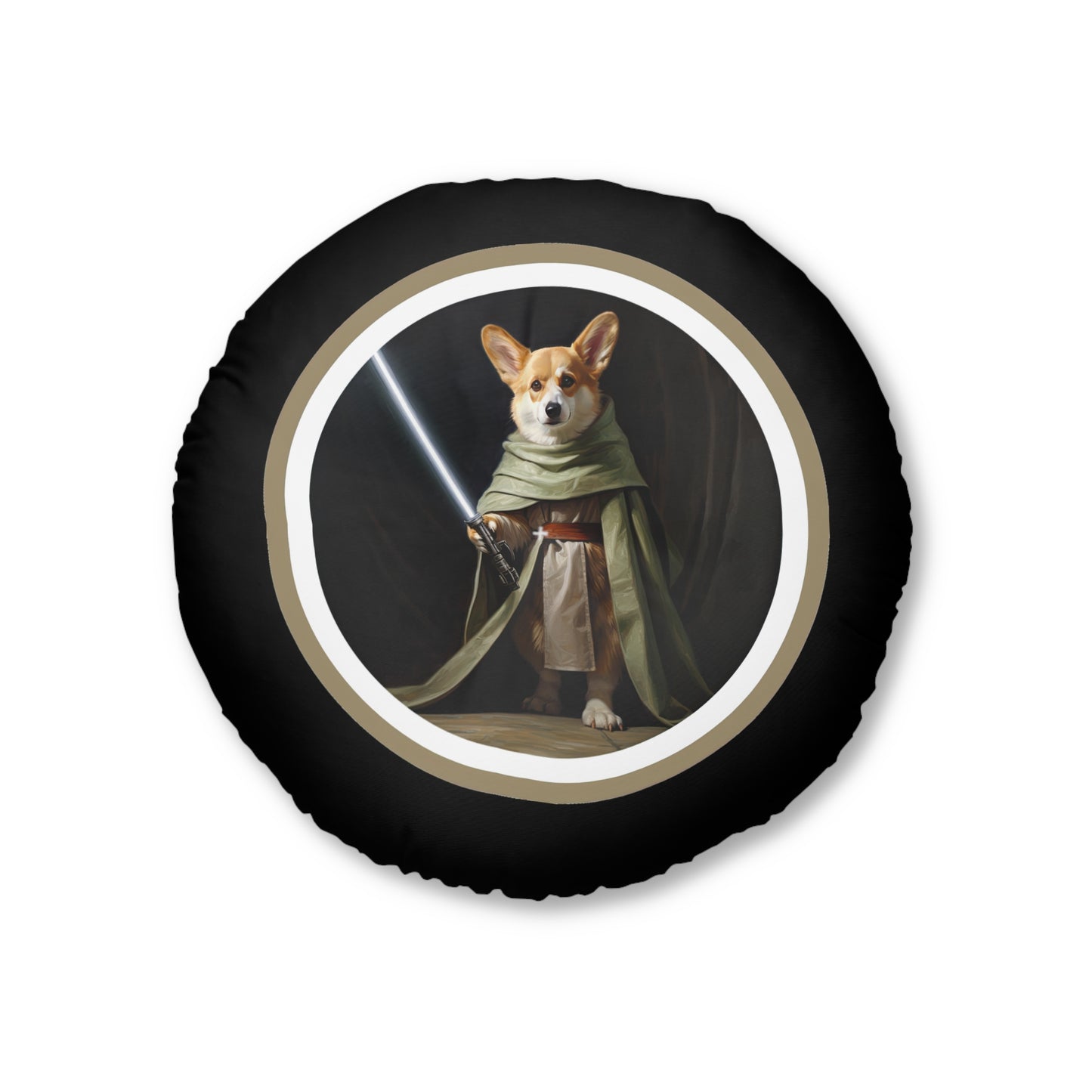 Jedi Corgi - Floor Pillow