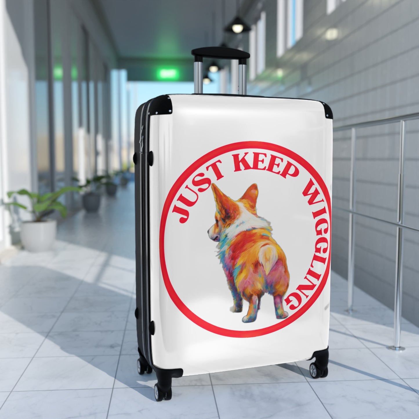 Just Keep Wiggling - Suitcase