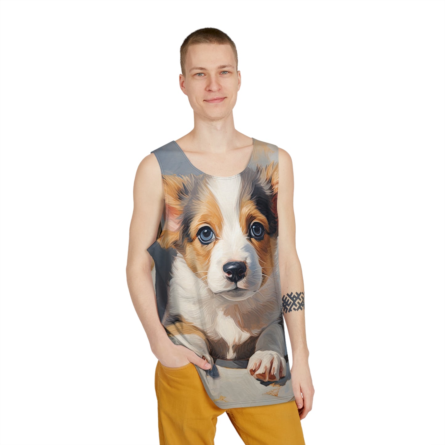 Puppy Portrait Tank
