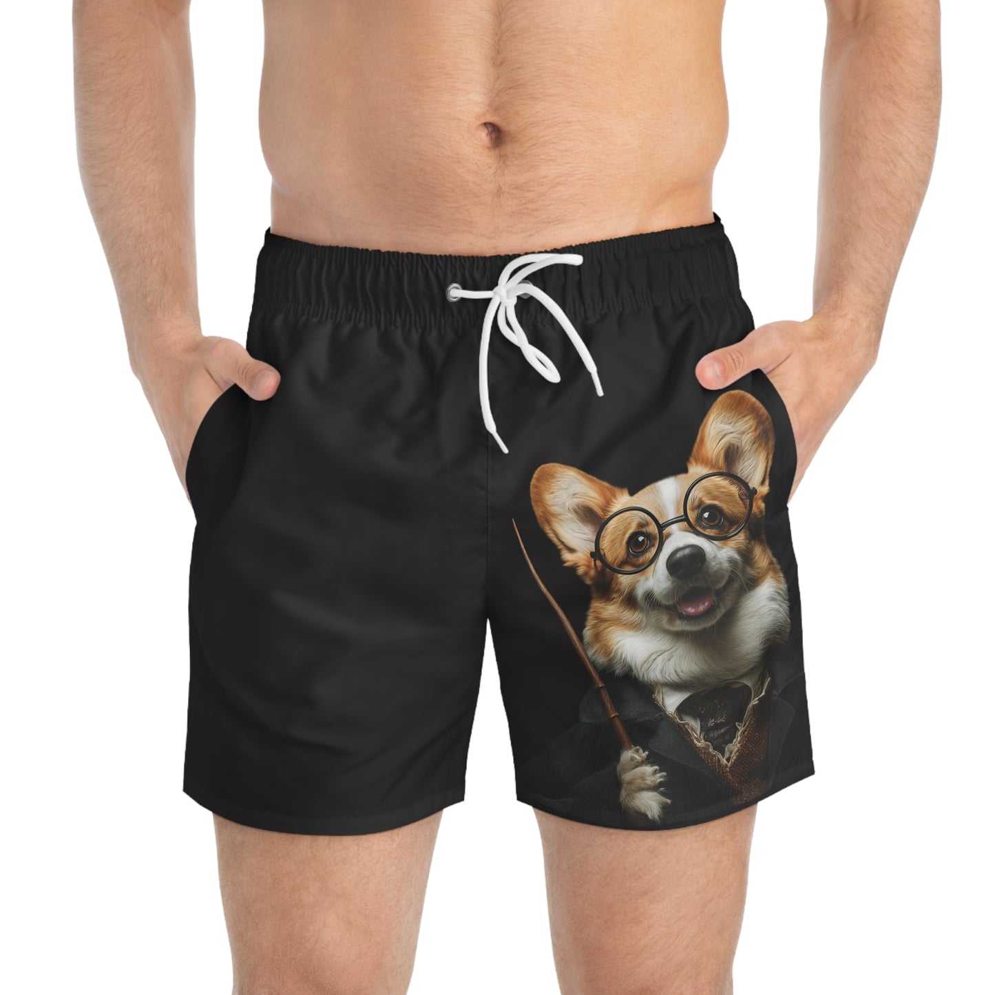 Corgi Potter Swim Trunks