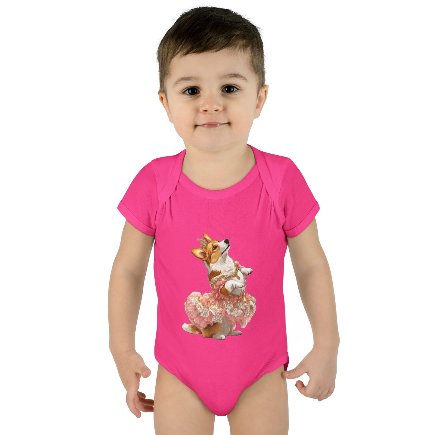 Princess Corgi Infant Bodysuit