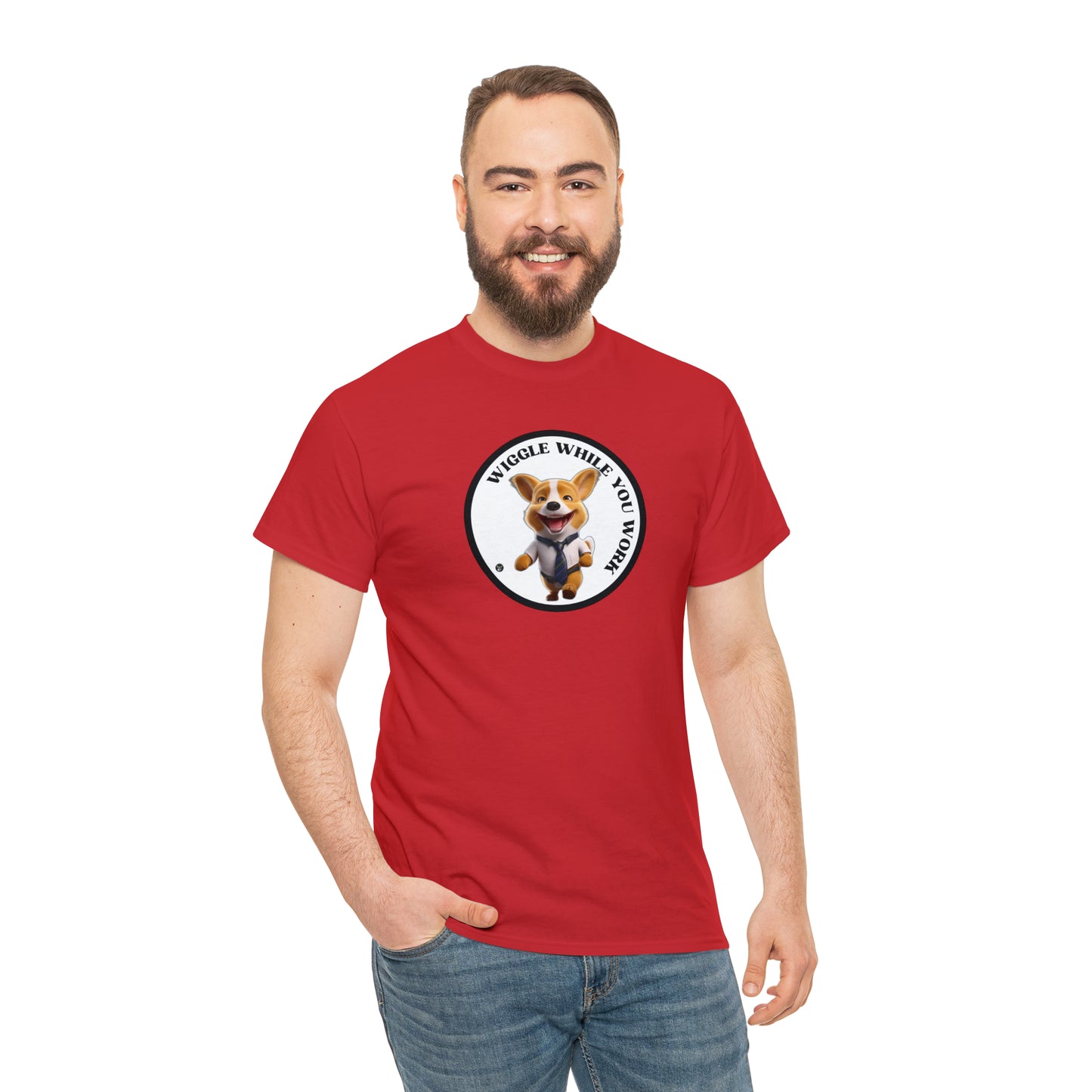 Wiggle While You Work - Unisex Heavy Cotton Tee