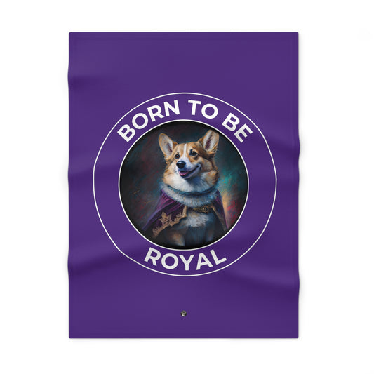 Born To Be Royal - Baby Blanket