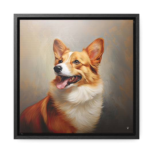 Pembroke Portrait - Framed on Canvas