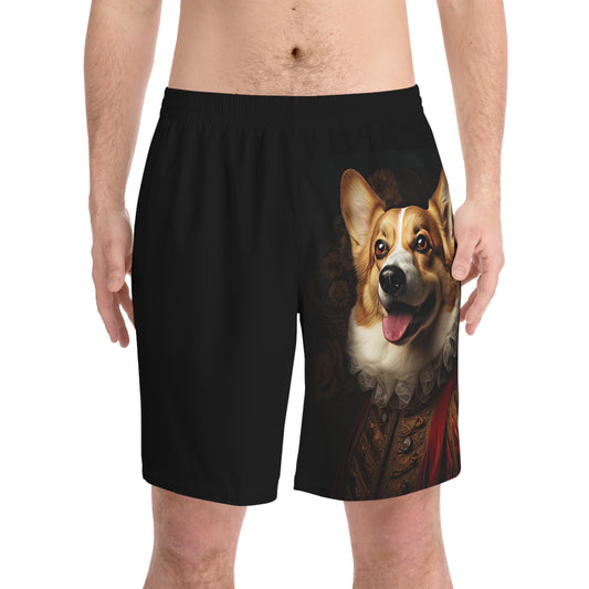 Renaissance Corgi - Board Shorts