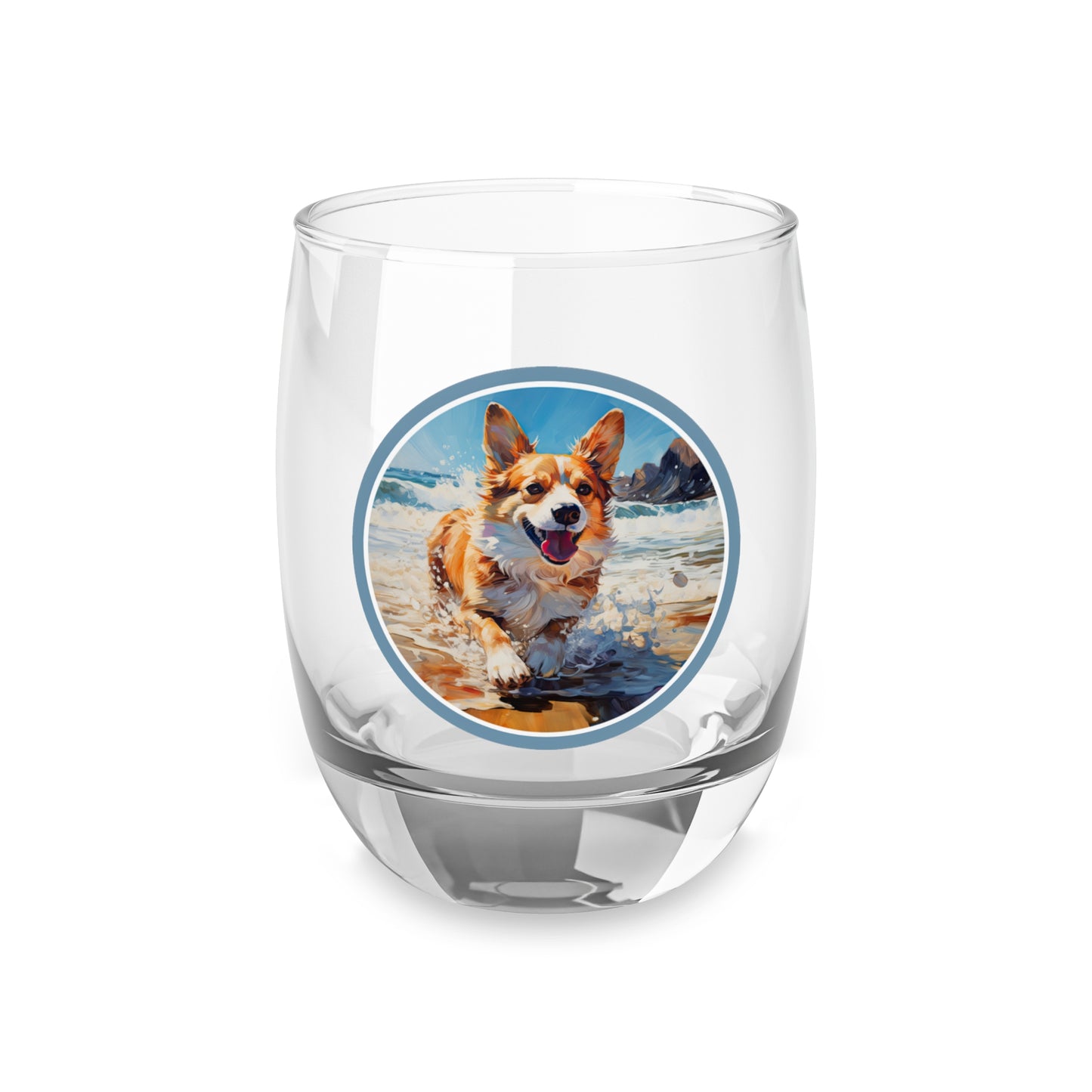 Coastal Corgi - Whiskey/Juice Glass