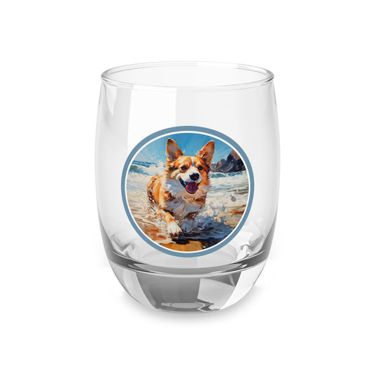 Coastal Corgi - Whiskey/Juice Glass