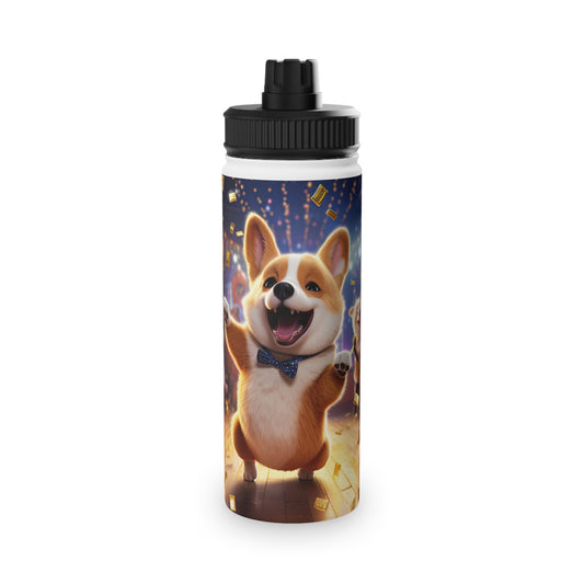 Party Pup - Water Bottle with Sport Lid