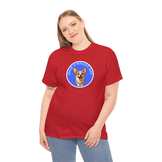 Have a Wiggly Day - Unisex Heavy Cotton Tee