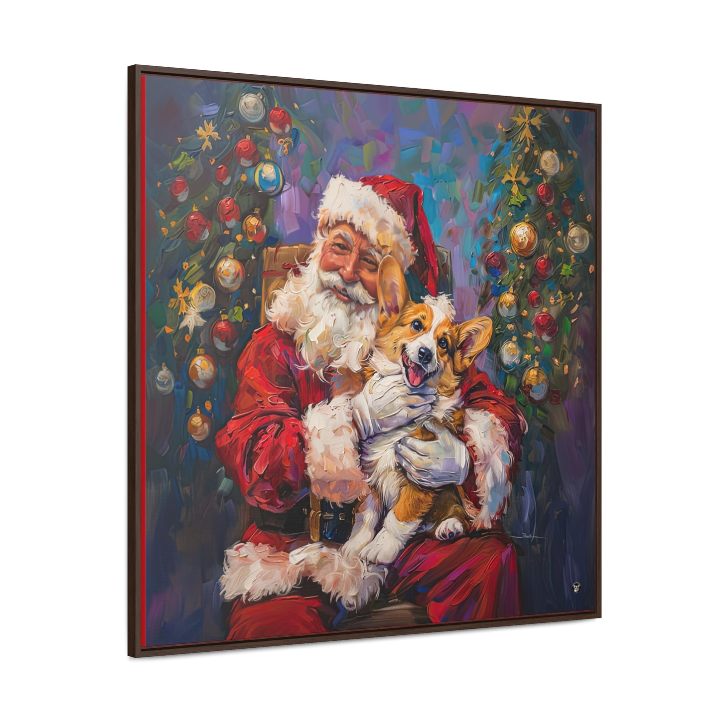Nice List - Framed on Canvas