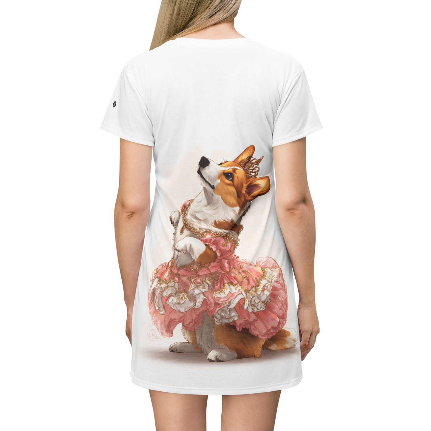 Princess Corgi T-Dress