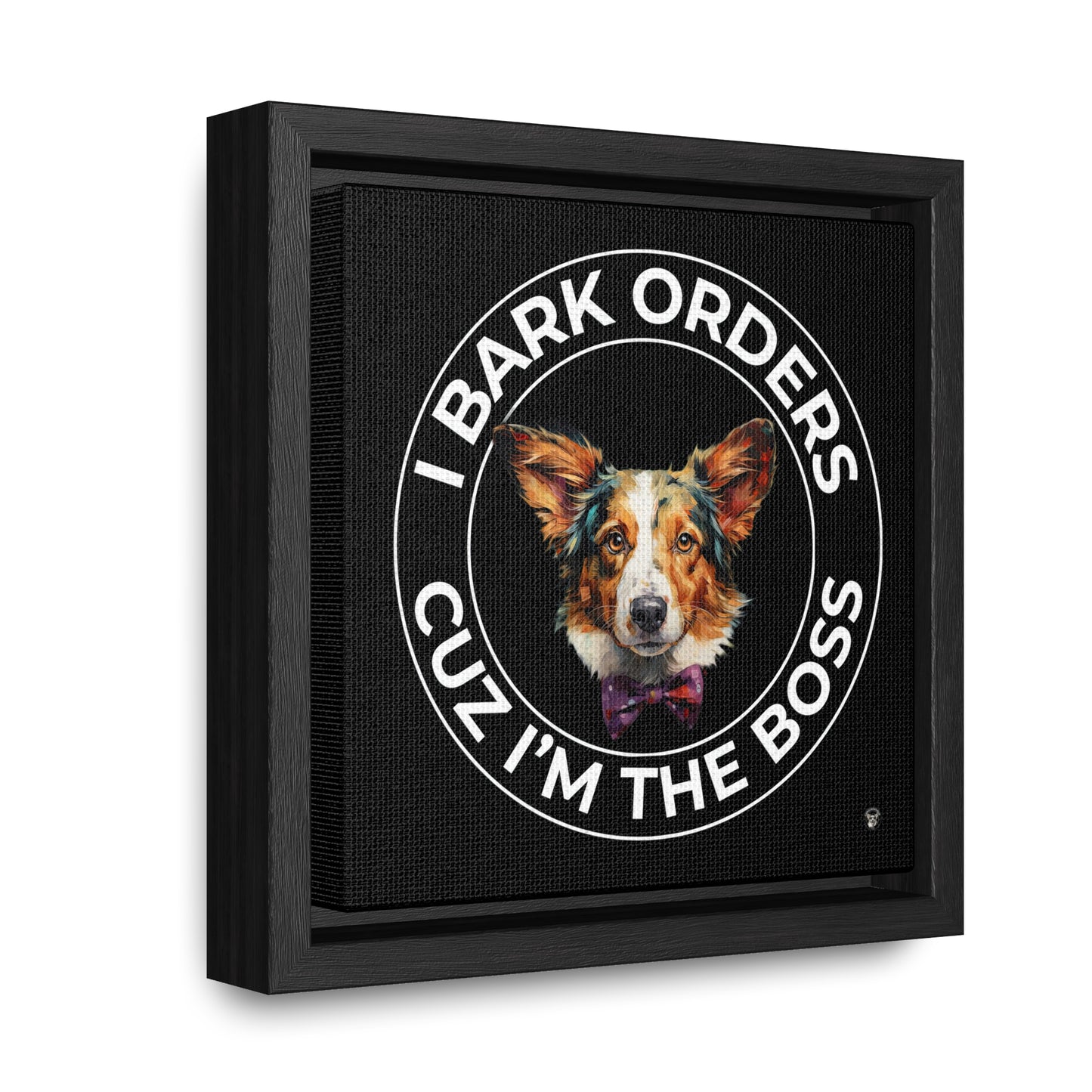The Boss - Framed on Canvas