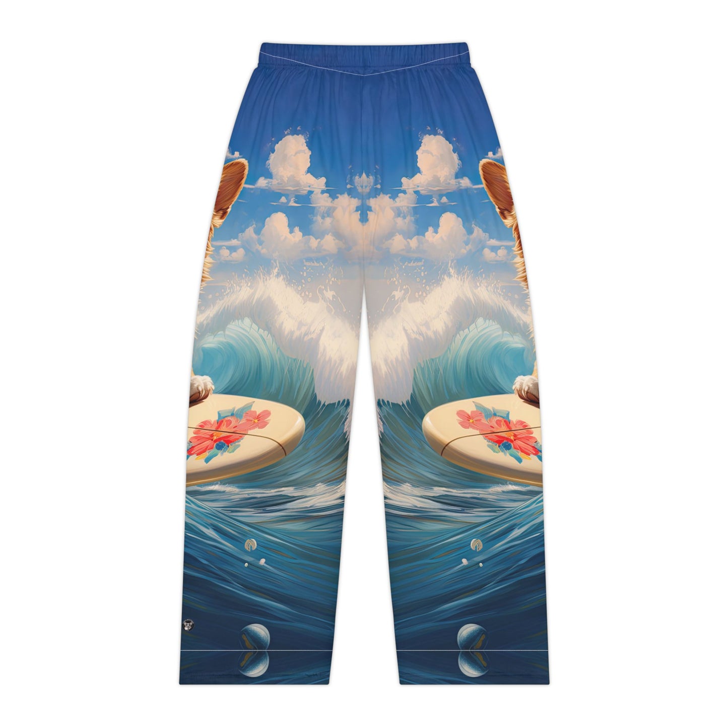 Cowabunga Corgi Women's Pajama Pants