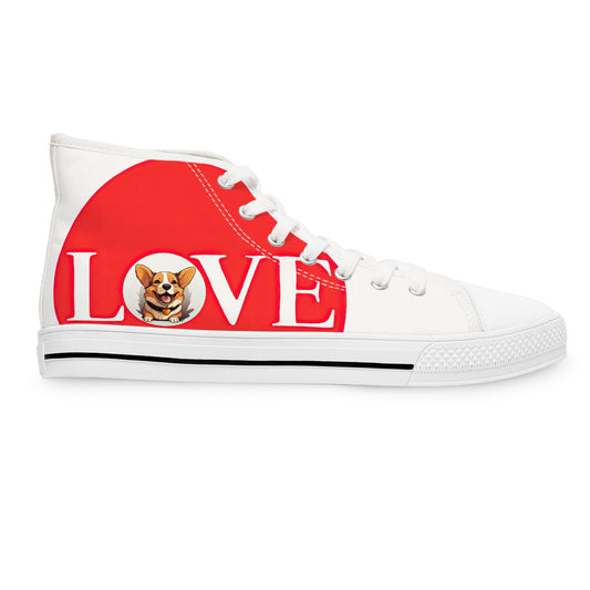More Love - Women's High Top Sneakers