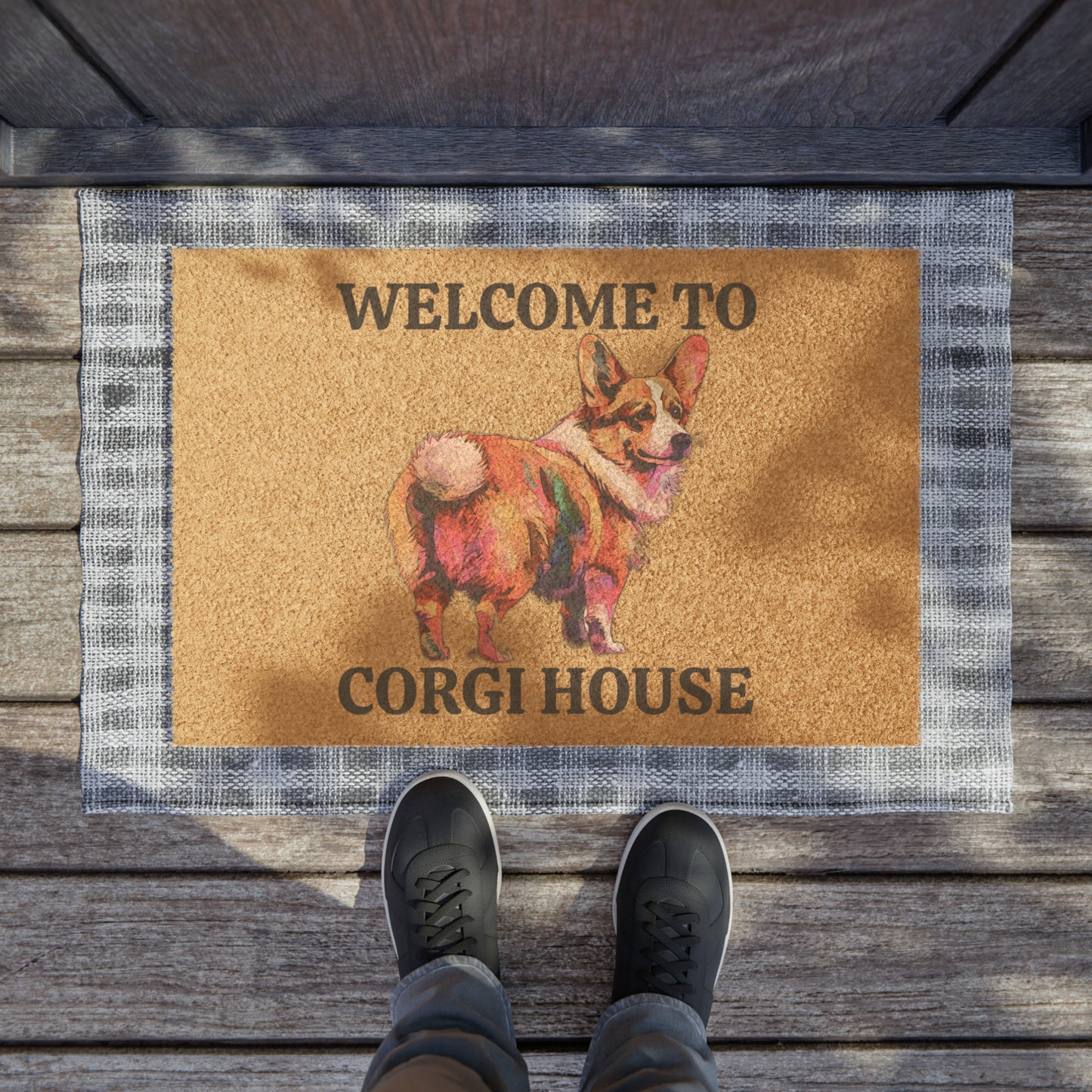 Corgi House - Doormat
