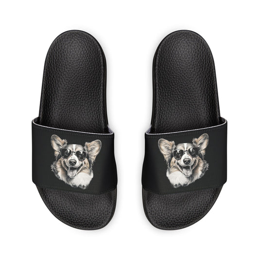 Corgi Cool - Men's Slide Sandals
