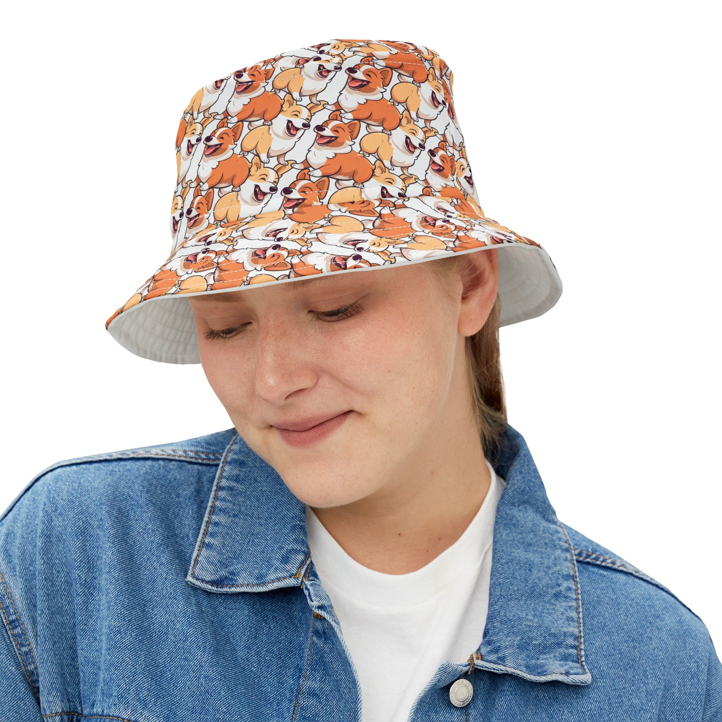 Corgi Couple - Bucket Hat