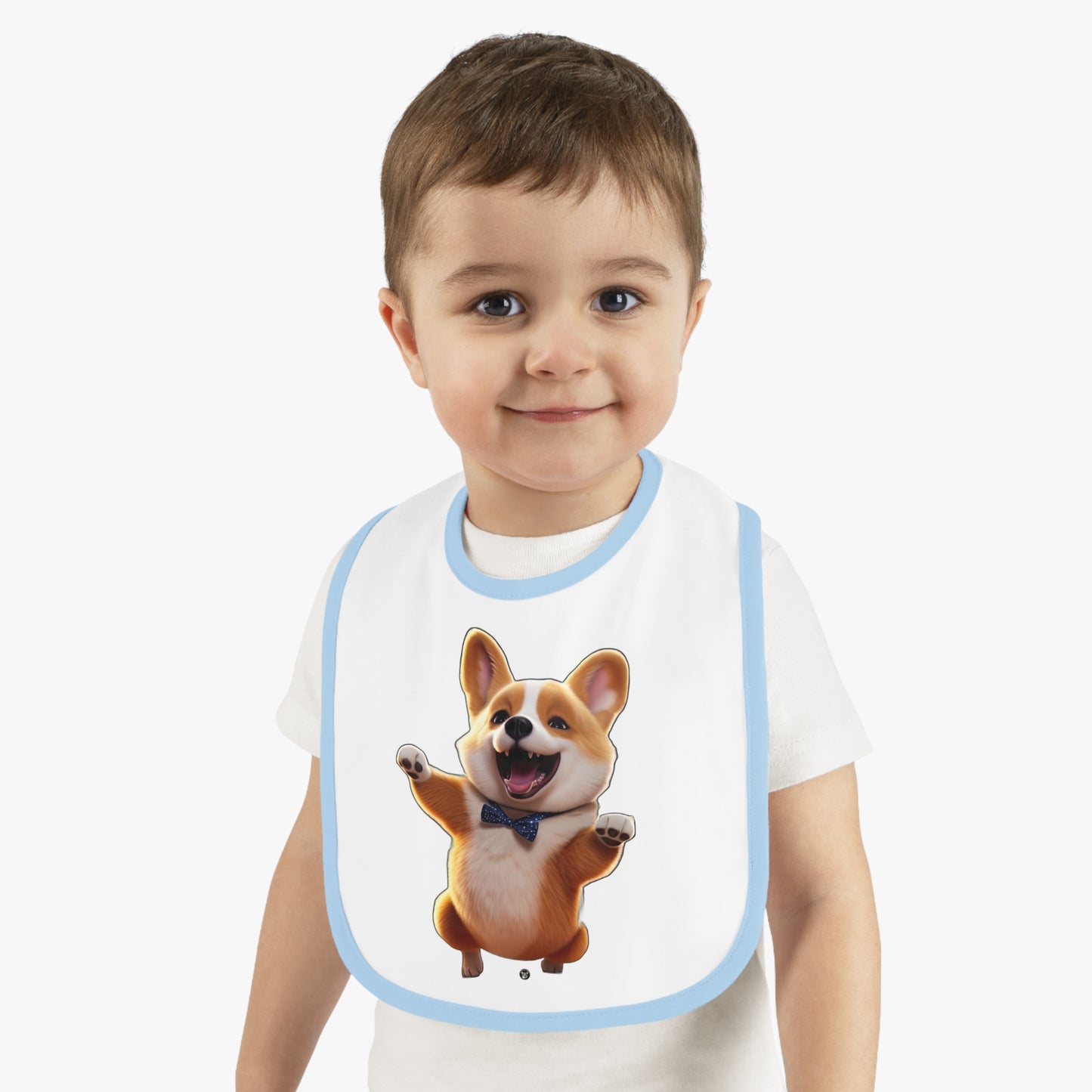 Boogaloo Corgi - Baby Bib