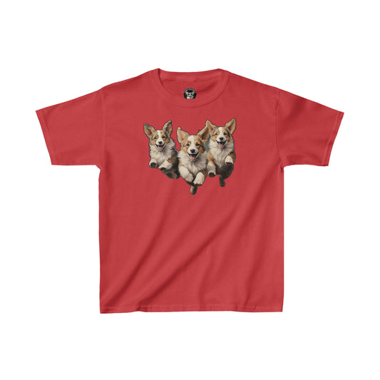 Corgi Enthusiasm - Kids Heavy Cotton Tee