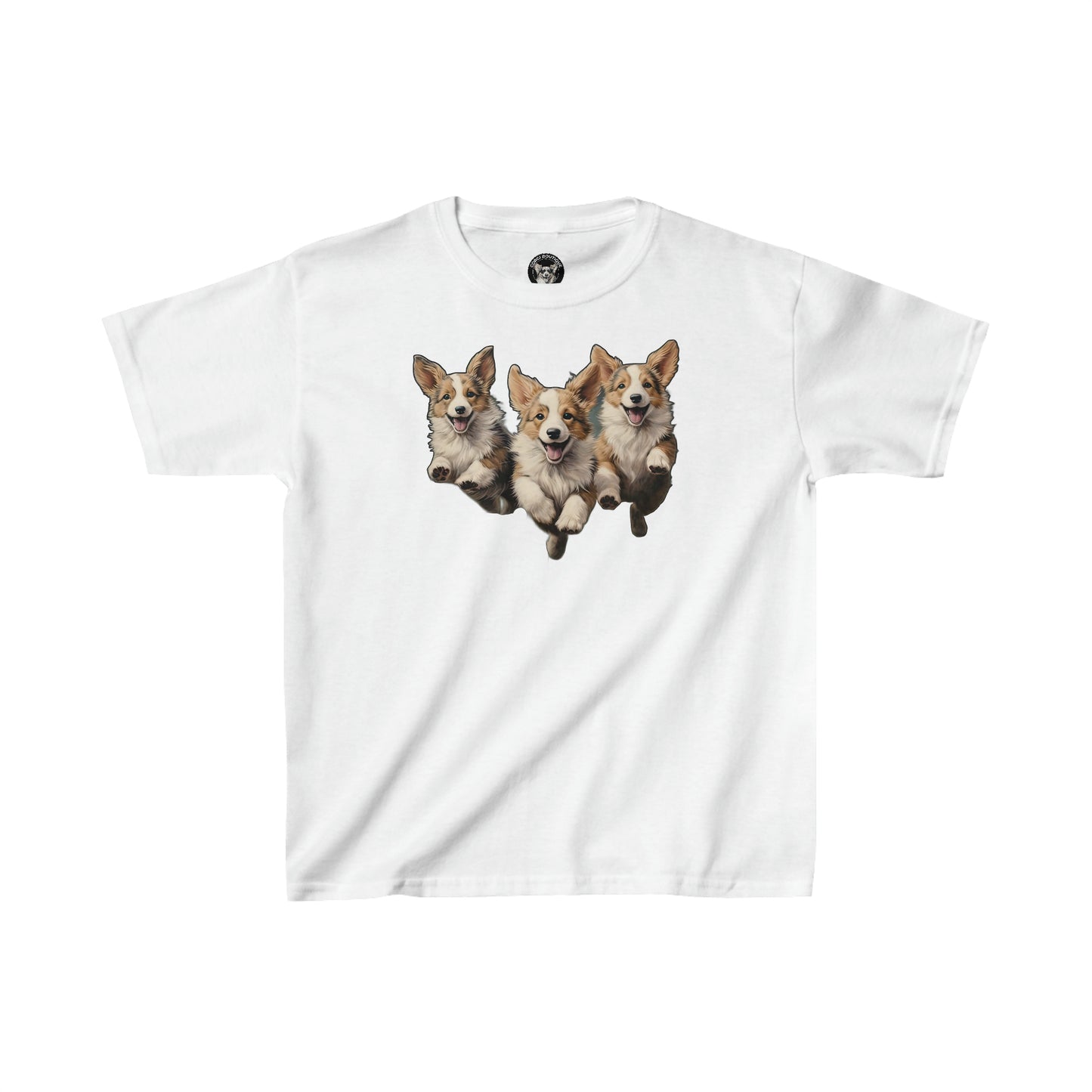 Corgi Enthusiasm - Kids Heavy Cotton Tee