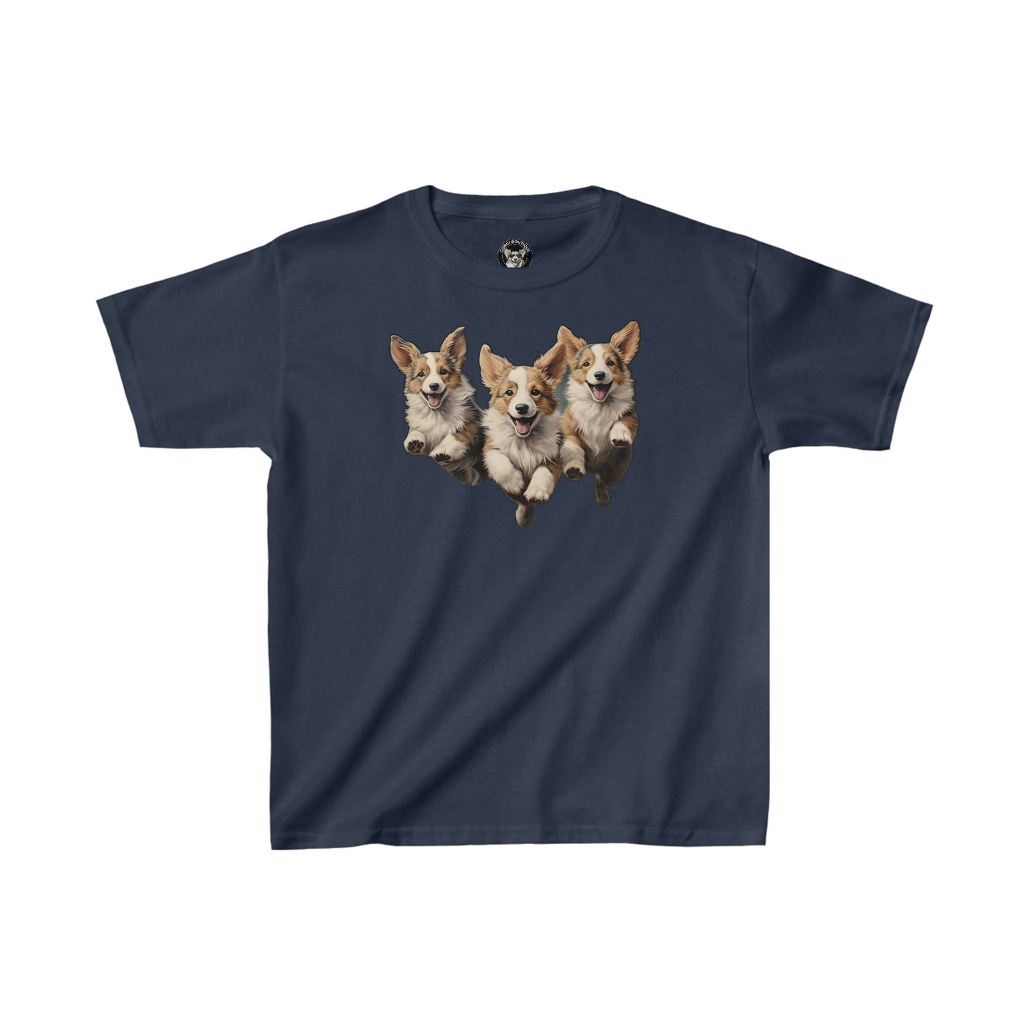 Corgi Enthusiasm - Kids Heavy Cotton Tee