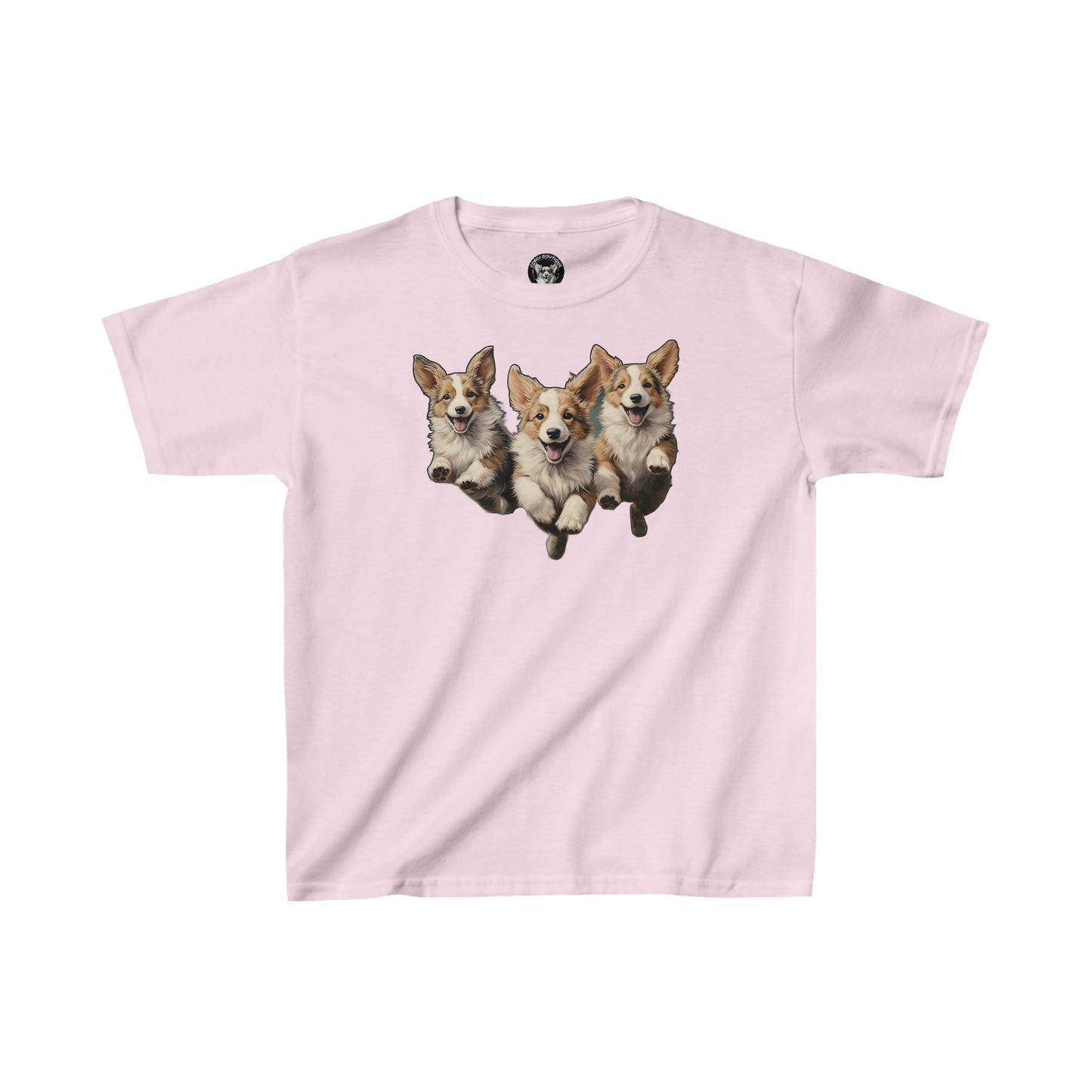 Corgi Enthusiasm - Kids Heavy Cotton Tee