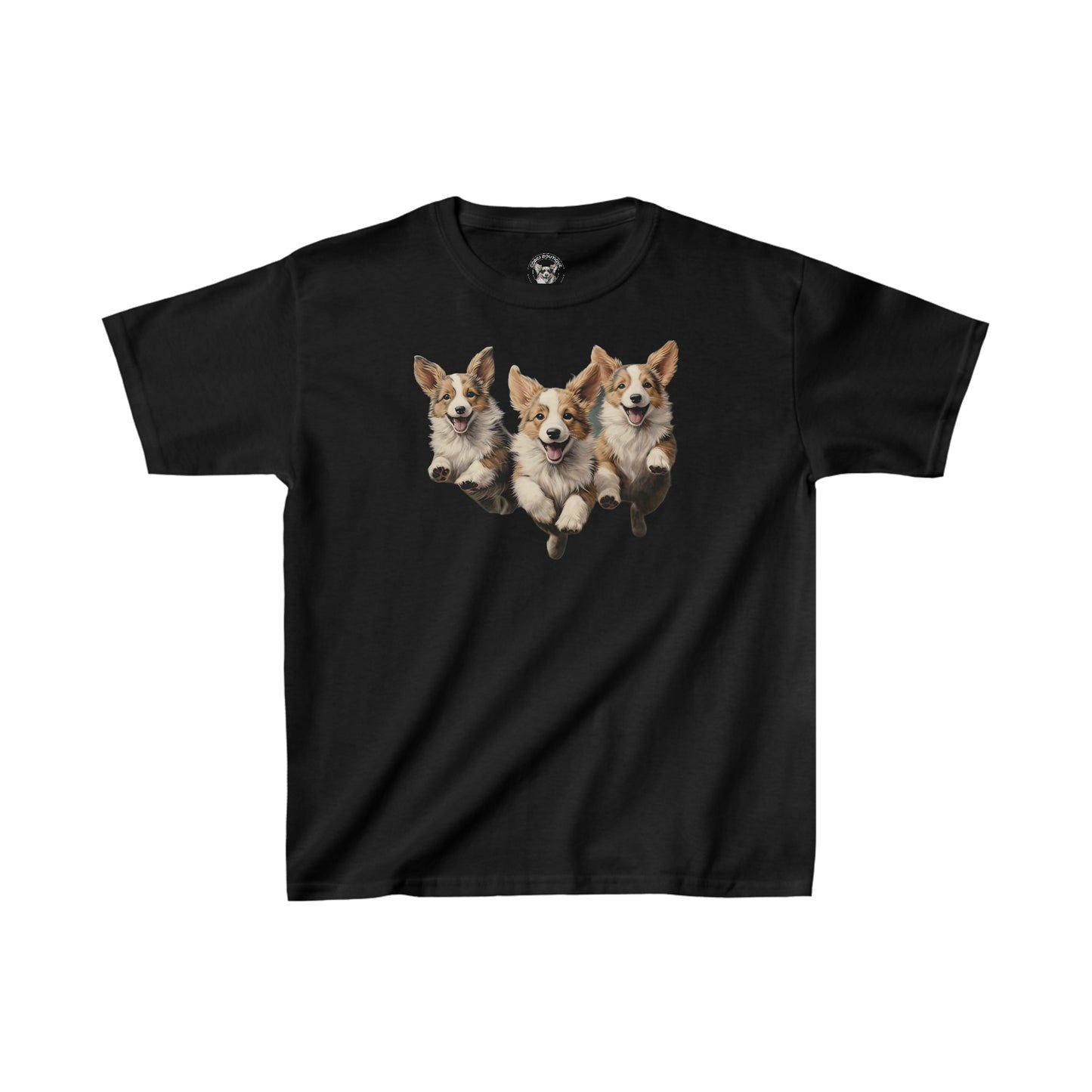 Corgi Enthusiasm - Kids Heavy Cotton Tee