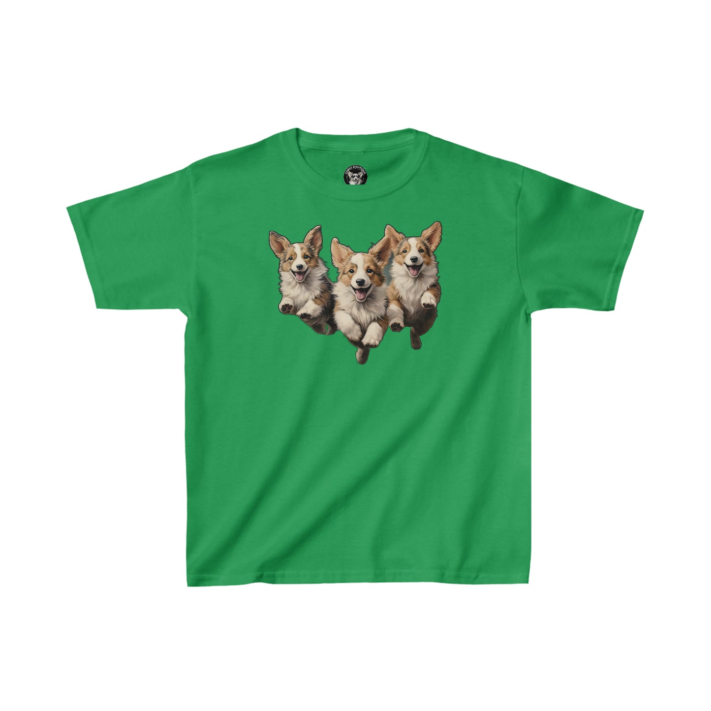 Corgi Enthusiasm - Kids Heavy Cotton Tee