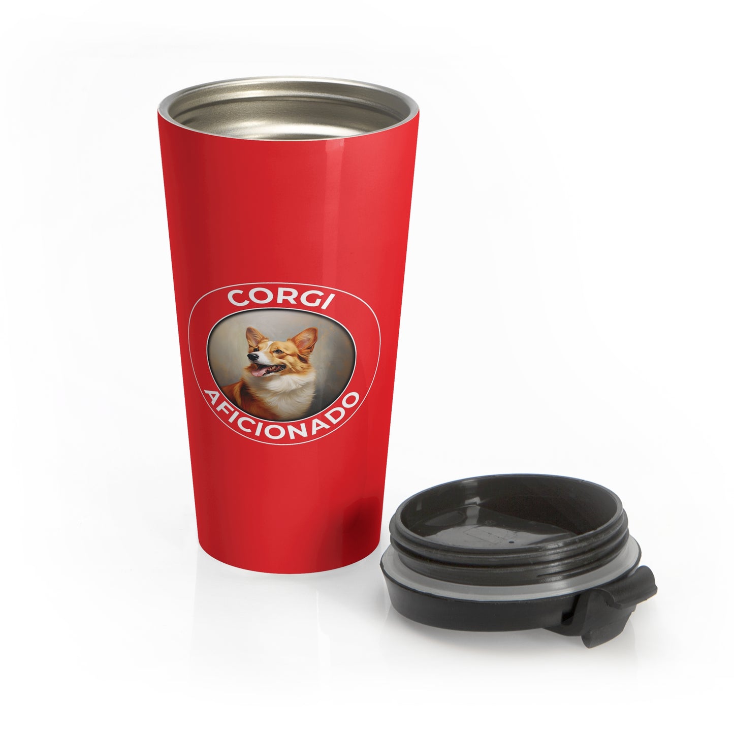 Corgi Aficionado - Travel Mug