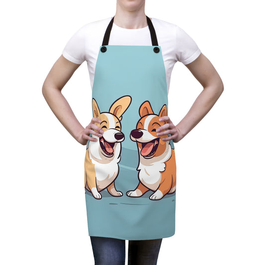Corgi Couple - Apron