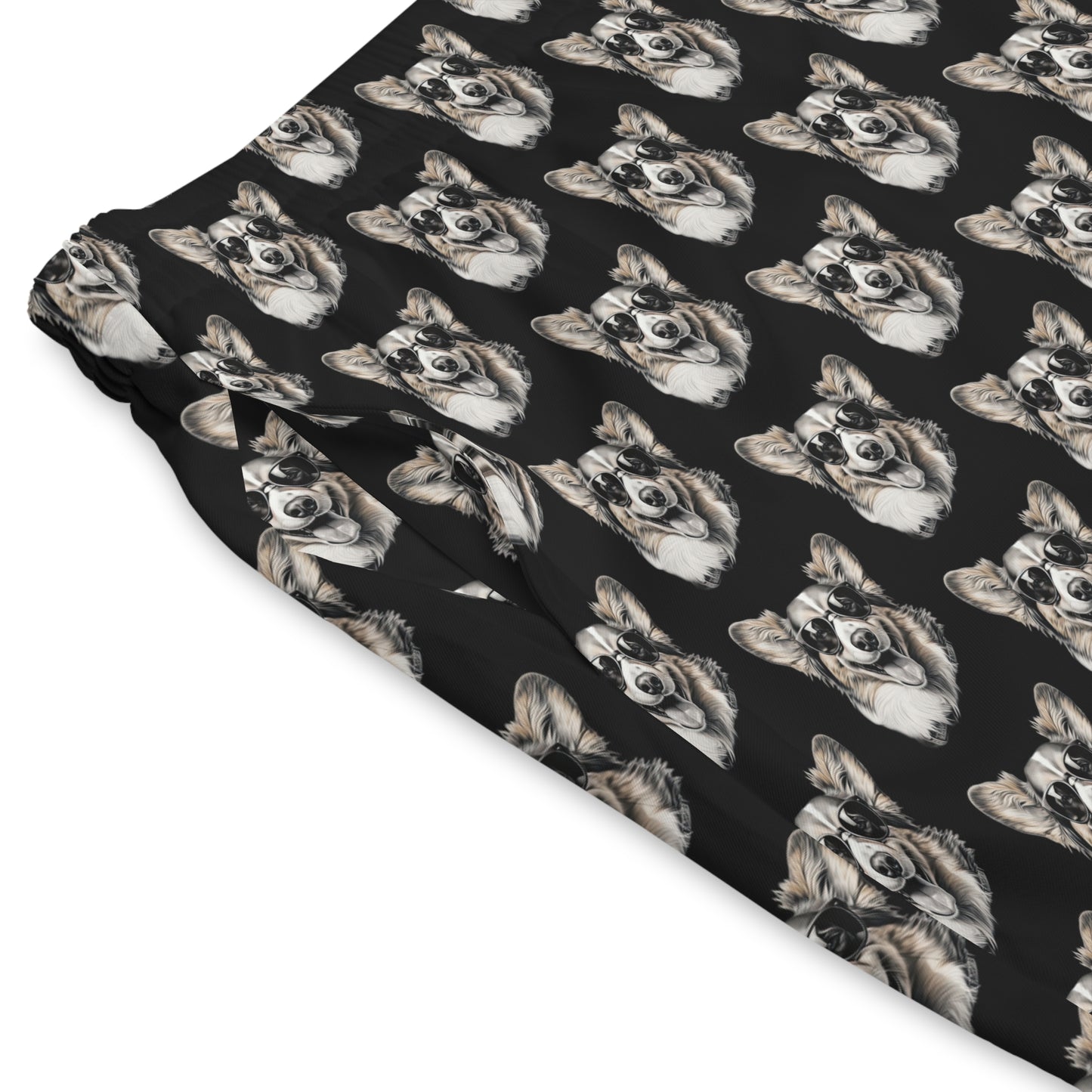 Corgi Cool Mosaic - Board Shorts